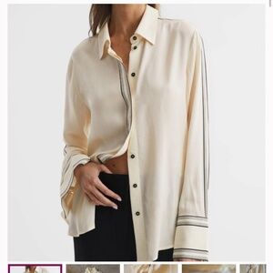 Reiss silk blouse like new